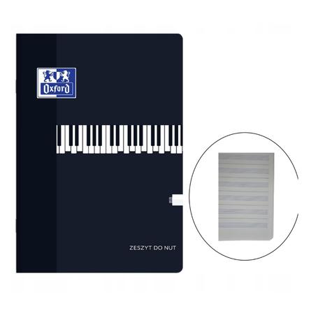 Zeszyt do nut A4 32k linia - OXFORD