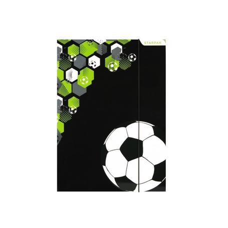 Teczka z gumką kolorowa STARPAK A4 FOOTBALL