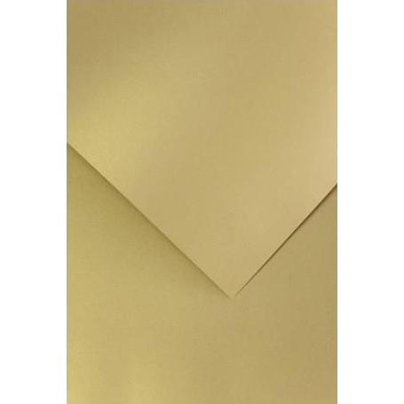 Papier wizytówkowy ozdobny GALERIA PAPIERU ICELAND A4 230 g/ 20 ark. – złoty 204626