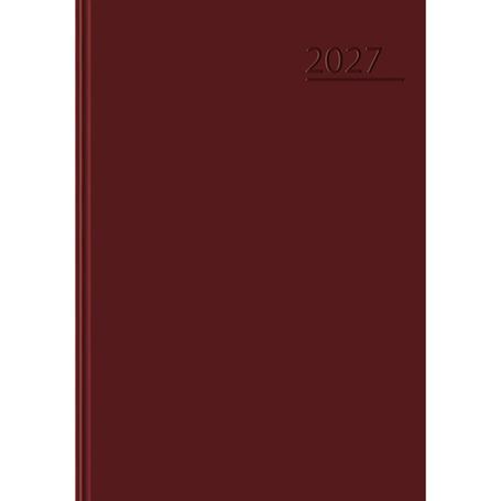 Kalendarz A5 TOP2000 BASIC - bordowy