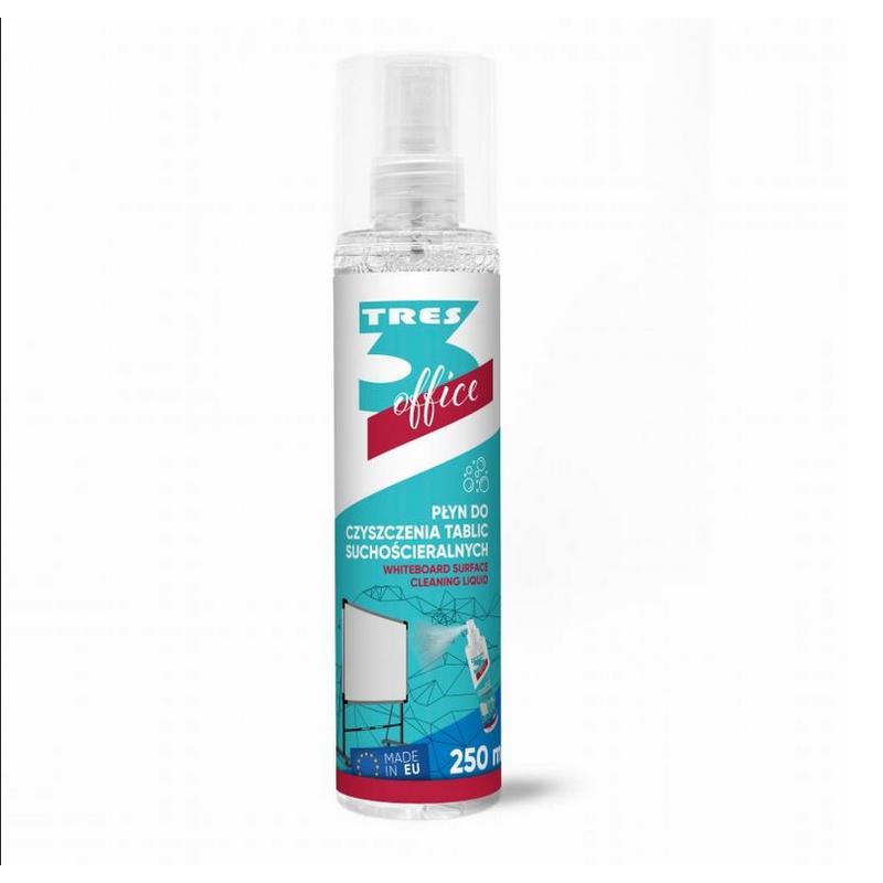 Płyn. TRES do czyszczenia tablic suchościeralnych 250ml
