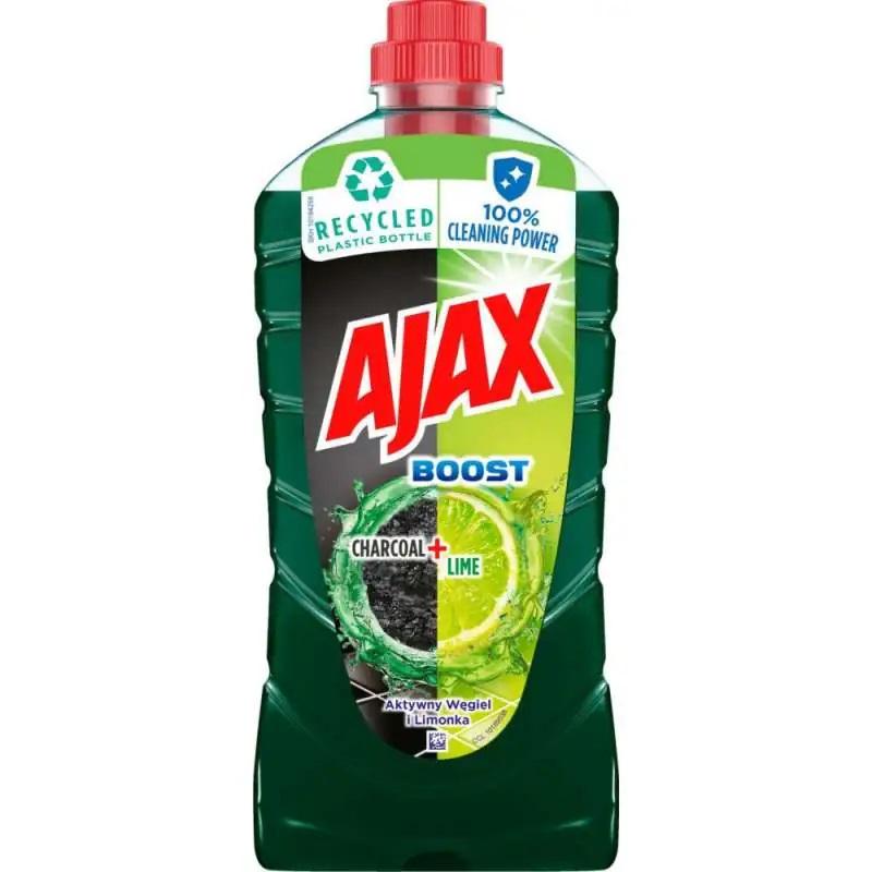 Płyn AJAX  1l - Lime Limonka + Charcoal Aktywny Węgiel