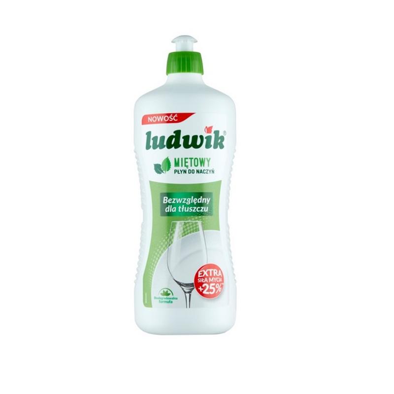 Płyn LUDWIK do naczyń 0,90l - zielony