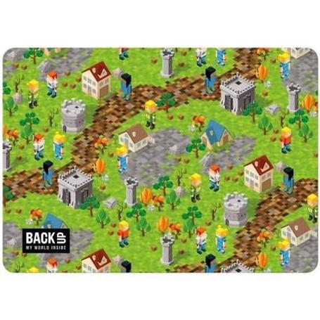 Podkład na biurko DERFORM laminowany A3 Minecraft MIX - kolorowy