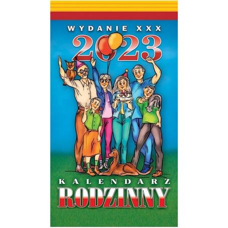 Kalendarz 2026 rodzinny TELEGRAPH zdzierak