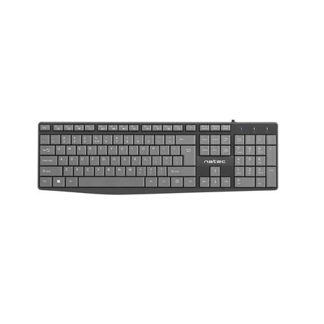 Klawiatura przewodowa NATEC NAUTILUS US Slim NKL-1950