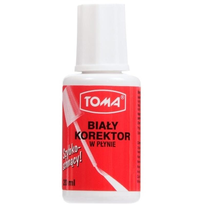 Korektor z gąbeczką 20ml TOMA