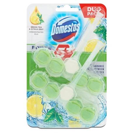 Kostka WC DOMESTOS kosteczki  5 power PINE - GreenTea