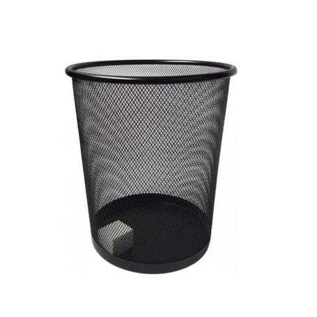 Kosz metalowy 265mm średni 12l - czarny