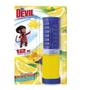 Krążek żelowy w strzykawce do WC DR.DEVIL 3in1 75ml - cytrynowy