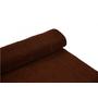 Krepina, bibuła włoska 180 g - Dark brown, 50 cm x 250 cm nr 568