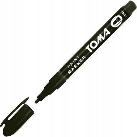 Marker olejowy TOMA cienki TO-441 Czarny