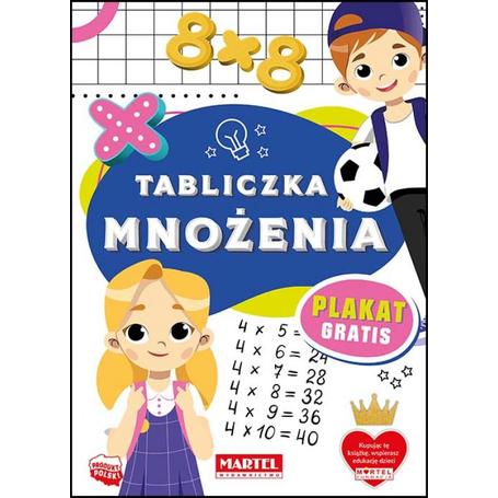 MARTEL Tabliczka mnożenia a 20szt.