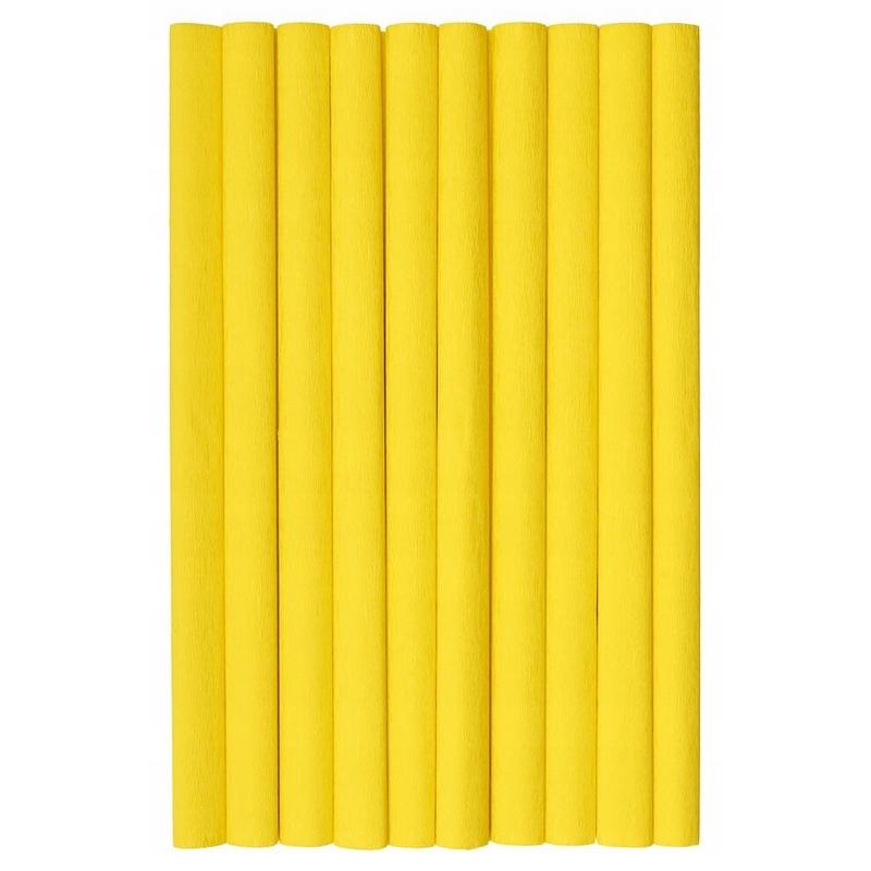Bibuła marszczona FUN&JOY 50cm x 200cm  kolor żółty