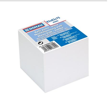 Bloczek - biały 8,5x8,5 750k. DOANU nieklejony