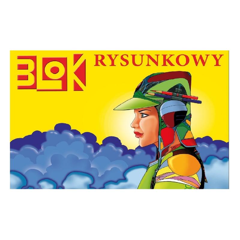 Blok A3 Rysunkowy biały KRESKA