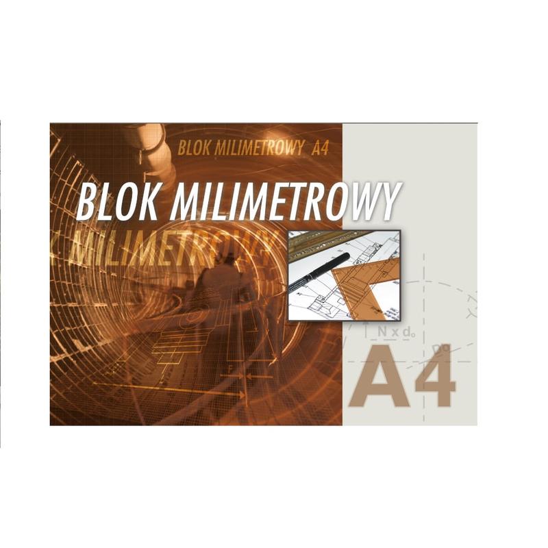 Blok Milimetrowy A4 KRESKA