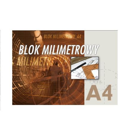 Blok Milimetrowy A4 KRESKA