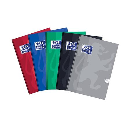 Brulion A5 96k kratka - OXFORD ESSE z marginesem mix okładek NEW