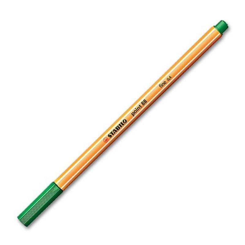 Cienkopis STABILO Point fine 0,4  88/36 - zielony