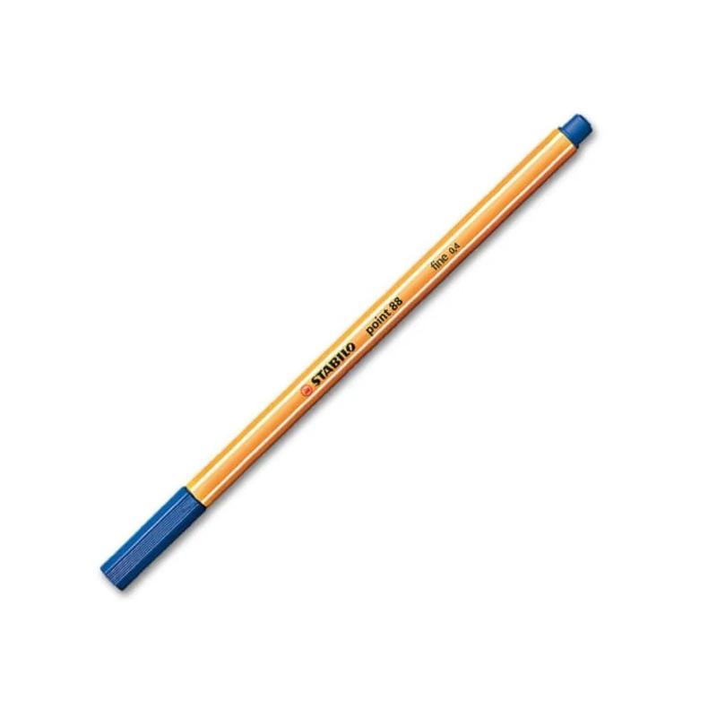 Cienkopis STABILO Point fine 0,4  88/41- niebieski ciemny