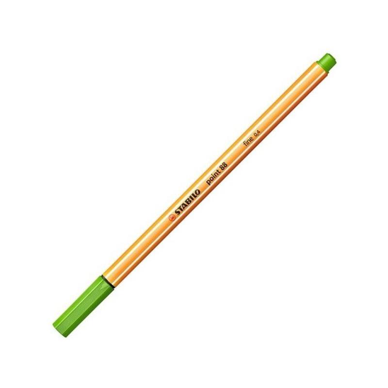 Cienkopis STABILO Point fine 0,4  88/43 - jasnozielony