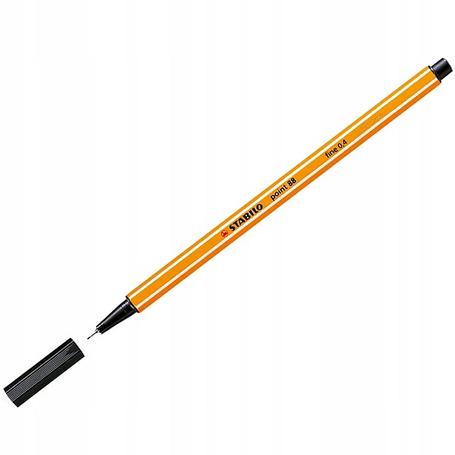 Cienkopis STABILO Point fine 0,4  88/46 - czarny