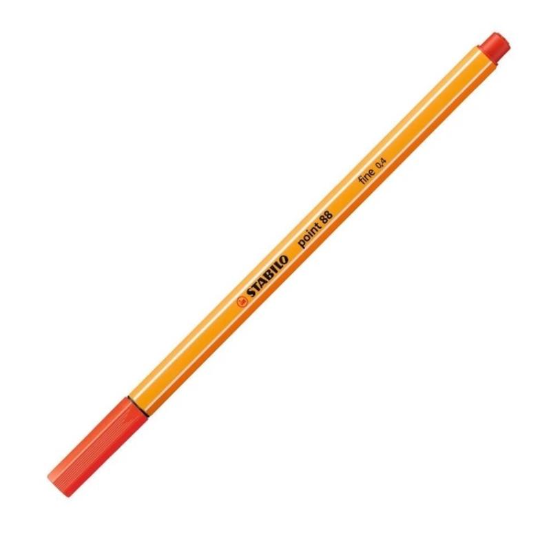 Cienkopis STABILO Point fine 0,4  88/48 - karmin