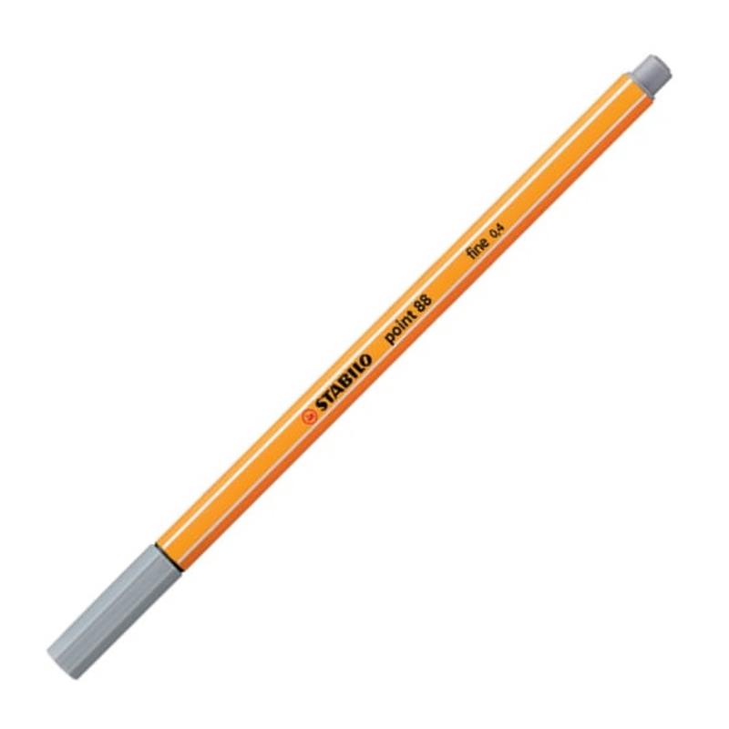 Cienkopis STABILO Point fine 0,4  88/95 - zimny szary