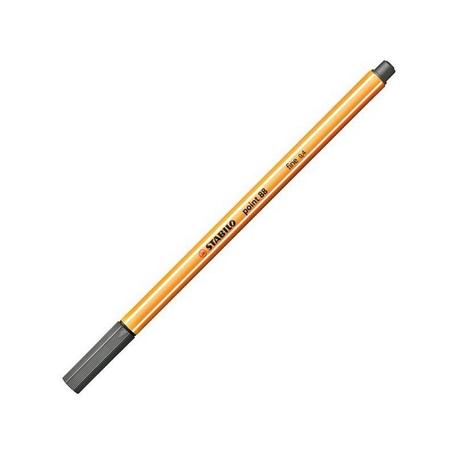 Cienkopis STABILO Point fine 0,4  88/96 - szary